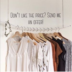 Don’t like my price? Make me an offer!